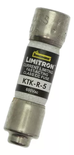 FUSIBLE DE ALTA VELOCIDAD LIMITRON 5 AMP 600VCA MCA BUSSMANN