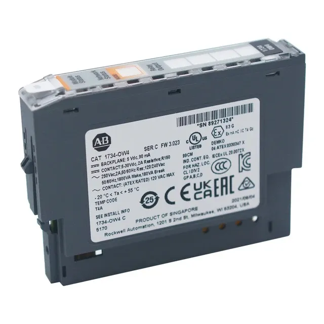 TARJETA DE 4 SALIDAS DIGITALES POR RELEVADOR, 24 VCD MCA. ALLEN BRADLEY