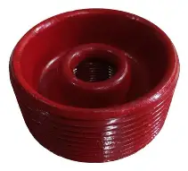 REDUCCIÓN BUSHING CUBIERTA CON URETANO ROJO, DE 51mm A 38mm, MCA CROUSE HINDS