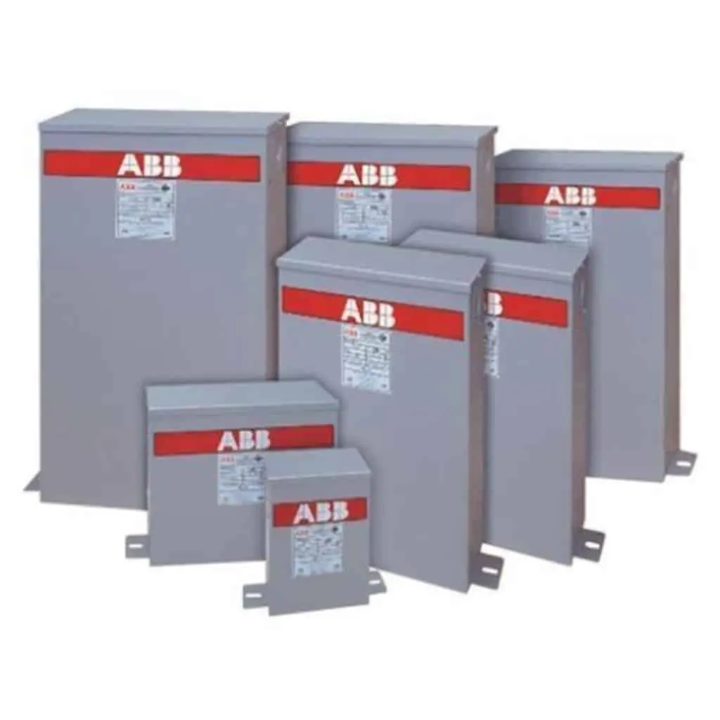 CAPACITORES FIJOS DE POTENCIA EN BAJA TENSIÓN 480 VOLTS 90 Kvar MCA. ABB
