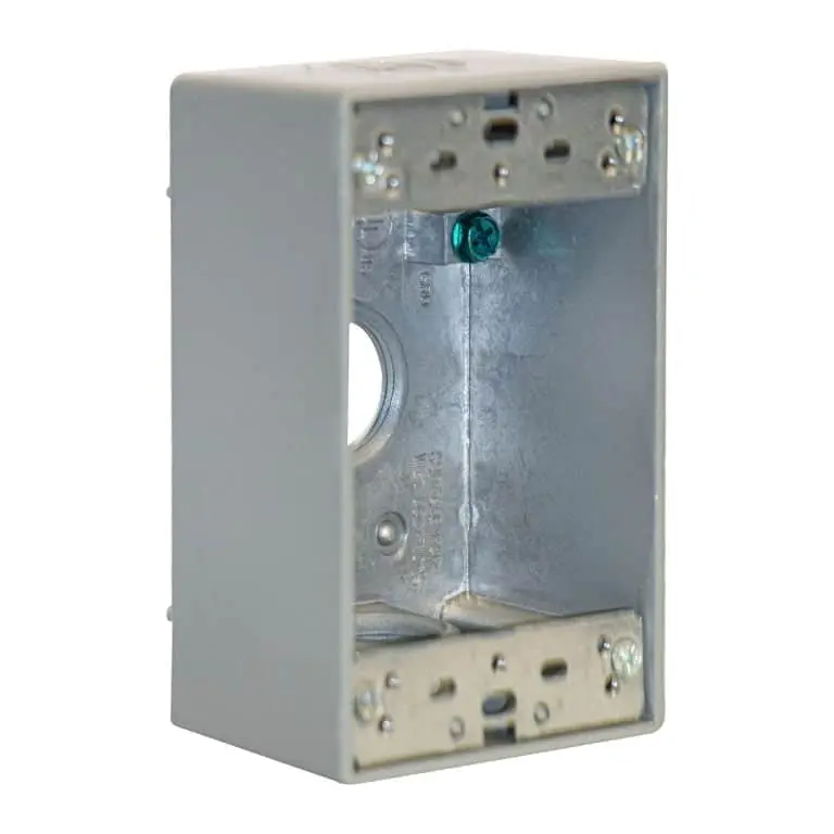 CAJA CONDUIT MONTAJE EN PARED 30 GRADOS, 3/4"NPT, MCA MARECHAL ELECTRIC