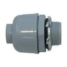 CONECTOR RECTO NO METÁLICO A PRUEBA DE LIQUIDOS DE 1 1/4", CERTIFICADO ÁREAS CLASIFICADAS, MCA EATON CROUSE-HINDS