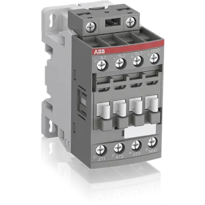 CONTACTORES IEC TRIPOLAR TIPO AF 100-250VCA/CD DE CONTROL 2HP 9AMP EN 220V 5HP EN DE 480V MCA ABB