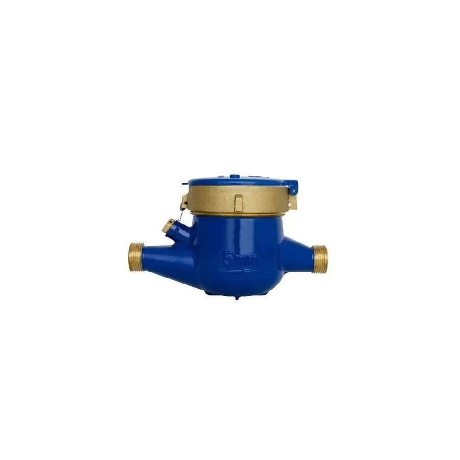 MEDIDOR PARA AGUA FRÍA 2 ROSCADO EN BRONCE MCA. ADCCOM 