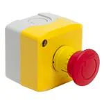 PARO DE EMERGENCIA DIAMETRO DEL BOTÓN 40mm, 1NC, LIBERACIÓN POR GIRO, IP68, MCA SCHNEIDER