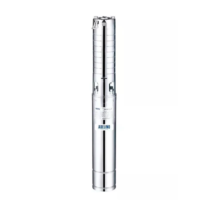 BOMBA SUMERGIBLE 180 LPM, 15 PASOS, DESCARGA DE 2" ACOPLADA A MOTOR DE 5.5 HP 220V 3F MCA. ADELINO