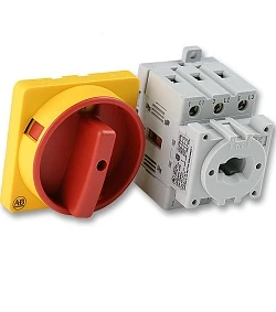 ROT. SWITCH OPEN BASE DIN RAIL MCA. ALLEN BRADLEY