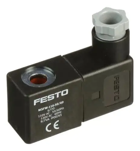 BOBINA PARA ELECTROVÁLVULA, VOLTAJE 110VAC, IP65, MCA FESTO