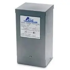 TRANFORMADOR DE BAJO VOLTAJE DE UNA FASE, 1KVA, PRIMARIO 120/208/240/277V, SECUNDARIO 120/240V, NEMA 3R, MCA ACME