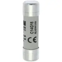 FUSIBLE CILINDRICO 14x51mm 690VAC, 16A, ACCIÓN RÁPIDA, MCA BUSSMANN