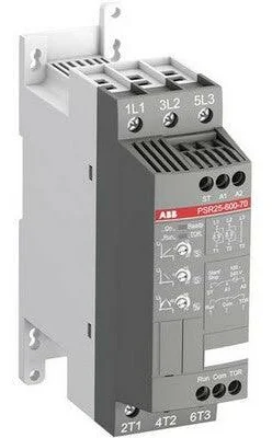 ARRANCADOR SUAVE 25A, 208-600VCA, VOLTAJE DE CONTROL 100-240VCA, 7HP(230V), 15HP(400V), MCA ABB