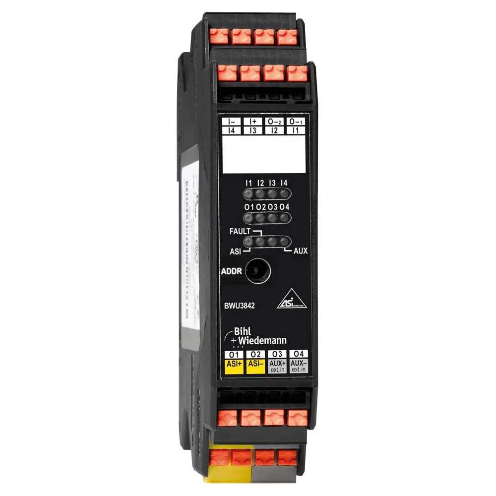 MODULO DE ENTRADAS DIGITAL I/O IP20 4A/4O COMUNICACION AS-i MCA BIHL+WIEDEMANN
