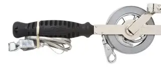 CINTA PETROLERA DE 20 METROS POR 13mm DE ANCHO, PARA MEDICIÓN DE ACEITE, CON CORREA DE CONEXIÓN A TIERRA, MCA LUFKIN