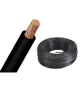CABLE ELÉCTRICO CALIBRE 16AWG, MONOPOLAR, COLOR NEGRO, MCA VIAKON, PRECIO POR METRO