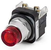 BOTON PULSADO ILUMINADOR ROJO MCA ALLEN BRADLEY 