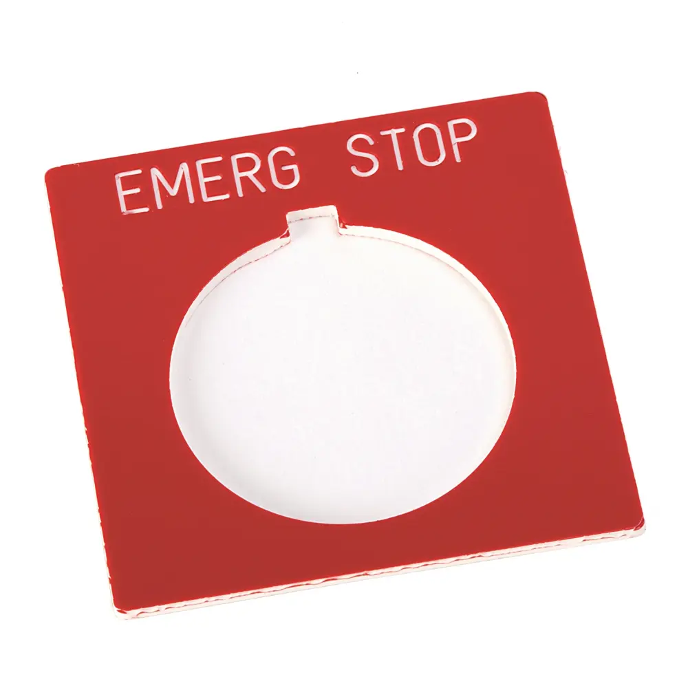 LEYENDA PLATEADA PARA DEEMERGE MCA ALLEN BRADLEY 