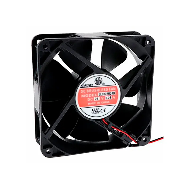 VENTILADOR DE 80X80X25mm A 24VDC MCA BRUSHLESS FAN