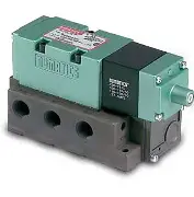 ELECTRO VÁLVULA DIRECCIONAL 4/2, PUERTOS 3/4" NPT, VOLTAJE 120VCA, IP65, MCA NUMATICS