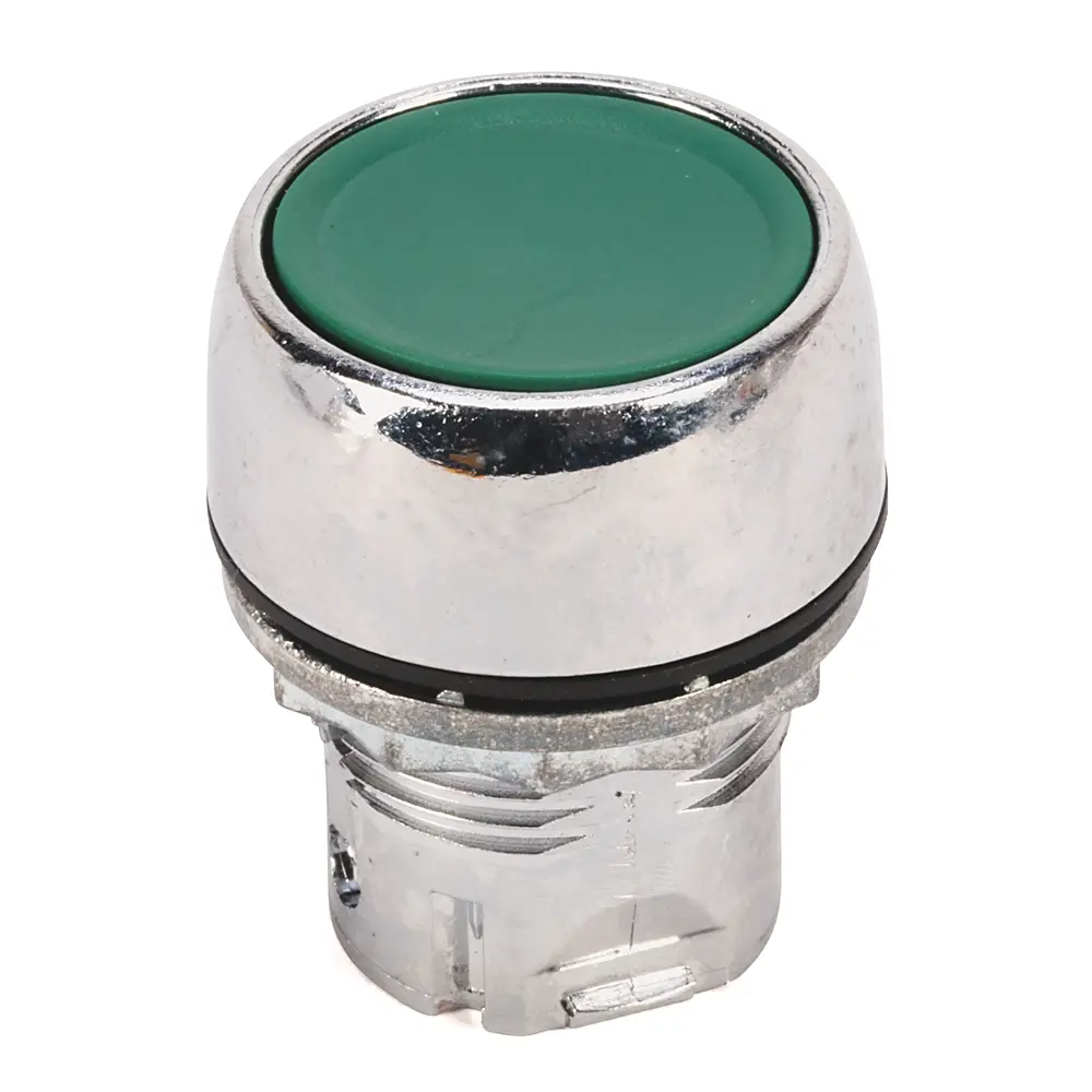 BOTON PULSADOR ILUMINADO COLOR ROJO DE 22.5MM OPERADOR 