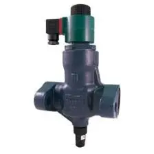 VALVULA SOLENOIDE 1-1/4 INCLUYE BOBINA A 120V CUERPO BRIDADO DE DOS ORIFICIOS MCA HANSEN 