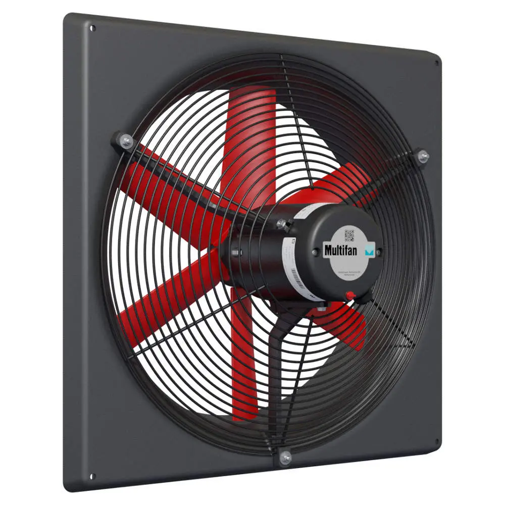 VENTILADOR DE ESCAPE DE 18" DE DIAMETRO 240V 1.70AMP 1640RPM MCA MULTIFAN 
