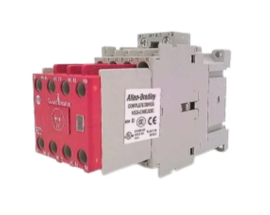 CONTACTOR DE SEGURIDAD 16A 3P NO Y 2NC ELECTRONICA 24 V CC MCA ALLEN BRADLEY 