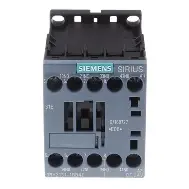 CONTACTOR AUXILIAR 24VCD, TAMAÑO S00, CONTACTOS 3NA+1NC, MCA SIEMENS
