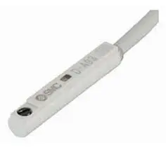 SENSOR MAGNÉTICO TIPO REED DE MONTAJE DIRECTO, 2 HILOS, IP67 CON LED INDICADOR, MCA SMC