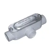 CONDULET T SERIE 9 CON TAPA DE 1", MCA DOMEX