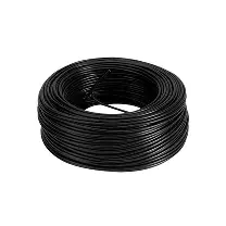 CABLE DE COBRE THW-2-LS CON AISLAMIENTO DE PVC NEGRO CALIBRE 10 AWG, MCA VIAKON