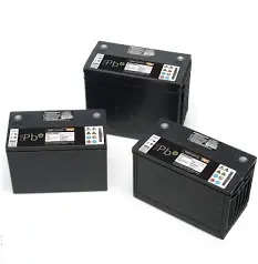 BATERIA DE PLOMO ÁCIDO RECARGABLE 12V, 104AH, 30.5KG MCA C&D