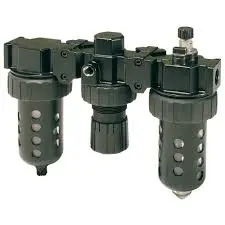 UNIDAD DE MANTENIMIENTO FILTRO+REGULADOR+LUBRICADOR, PUERTO DE 1/2", CON MANÓMETRO, MCA PARKER