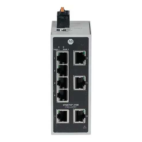 CONMUTADOR ETHERNET NO ADMINISTRADO 10/100BASE- T 8 PUERTOS MCA ALLEN BRADLEY 