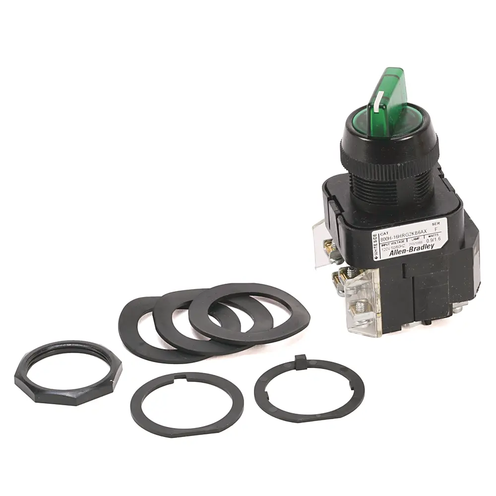 INTERRUPTOR SELECTOR DE 30 MM 800H PB MCA ALLEN BRADLEY 