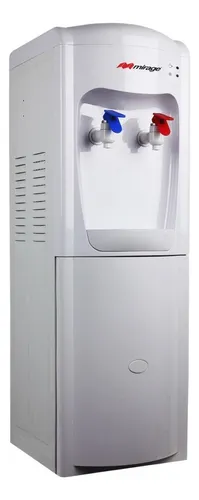 DISPENSADOR DE AGUA MIRAGES DISX 10 COLOR BLANCO 127V EXPENDE AGUA CALIENTE Y FRIA 