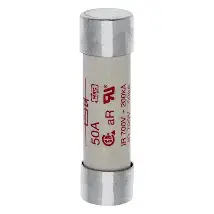 FUSIBLE CILINDRICO 14X51mm 690VCA 20A ULTRARAPIDO, MCA BUSSMANN