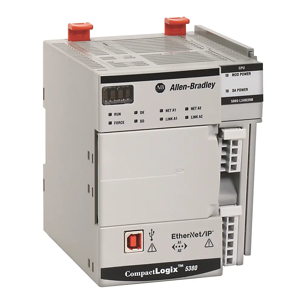 CONTROLADOR COMPACTLOGIX ETHERNET DE 3MB DE MEMORIA, 31 ENTRADAS Y SALIDAS MCA ALLEN BRADLEY
