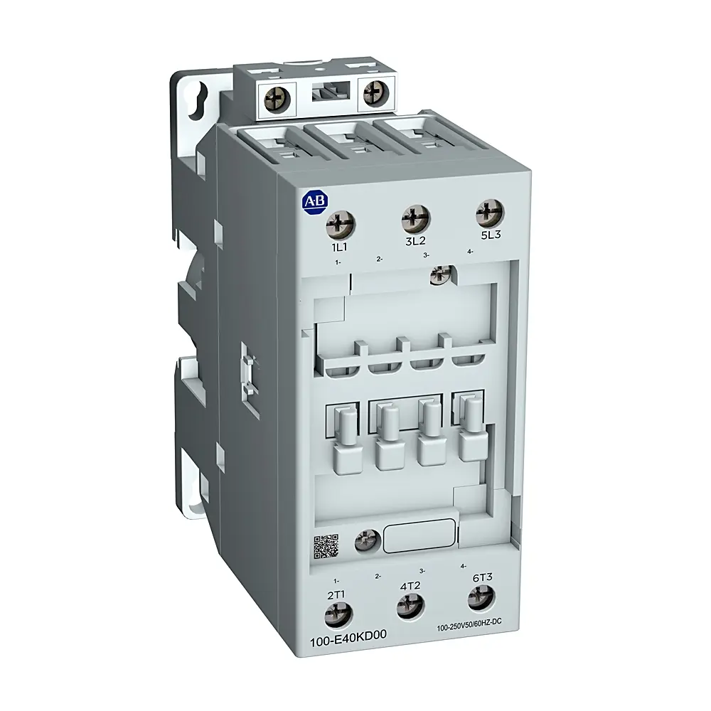 CONTACTOR IEC 60A 3 PLOS OPERADO CON C.A 120V MCA ALLEN BRADLEY 