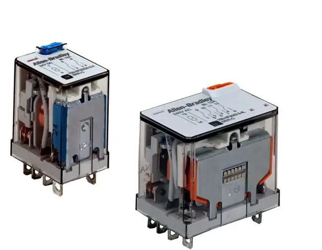 RELEVADOR DE CONTROL DE CONTROL TIPO HF 4PDT CON LUZ PILOTO MCA ALLEN BRADLEY 