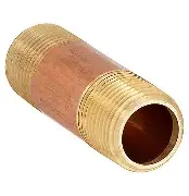 NIPLE SERIE DOMEX BOND ROJO DE ALUMINIO 1/2", MCA CROUSE HINDS