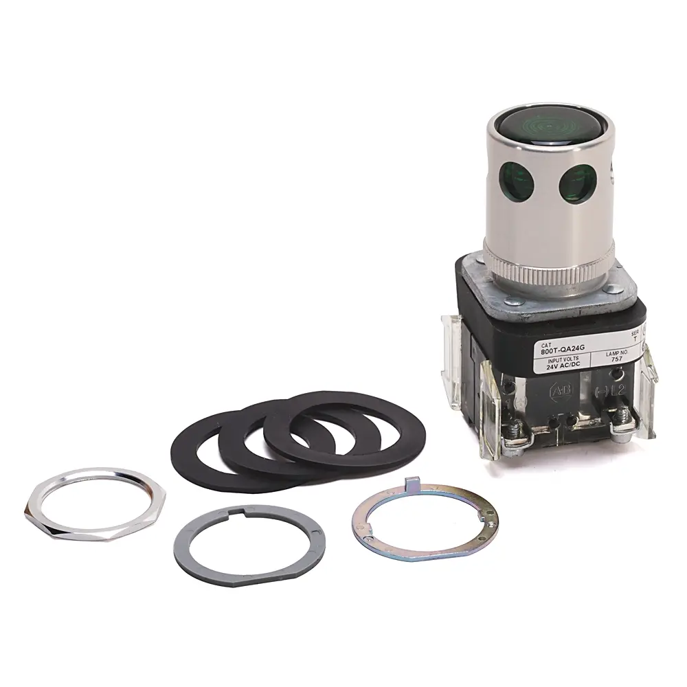 BOTON PULSADOR MOMENTANEO DE 30MM MCA ALLEN BRADLEY 