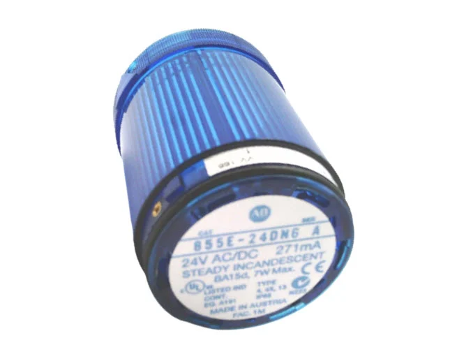 MODULO DE LUZ FIJA INCANDESENTE AZUL MCA ALLEN BRADLEY 