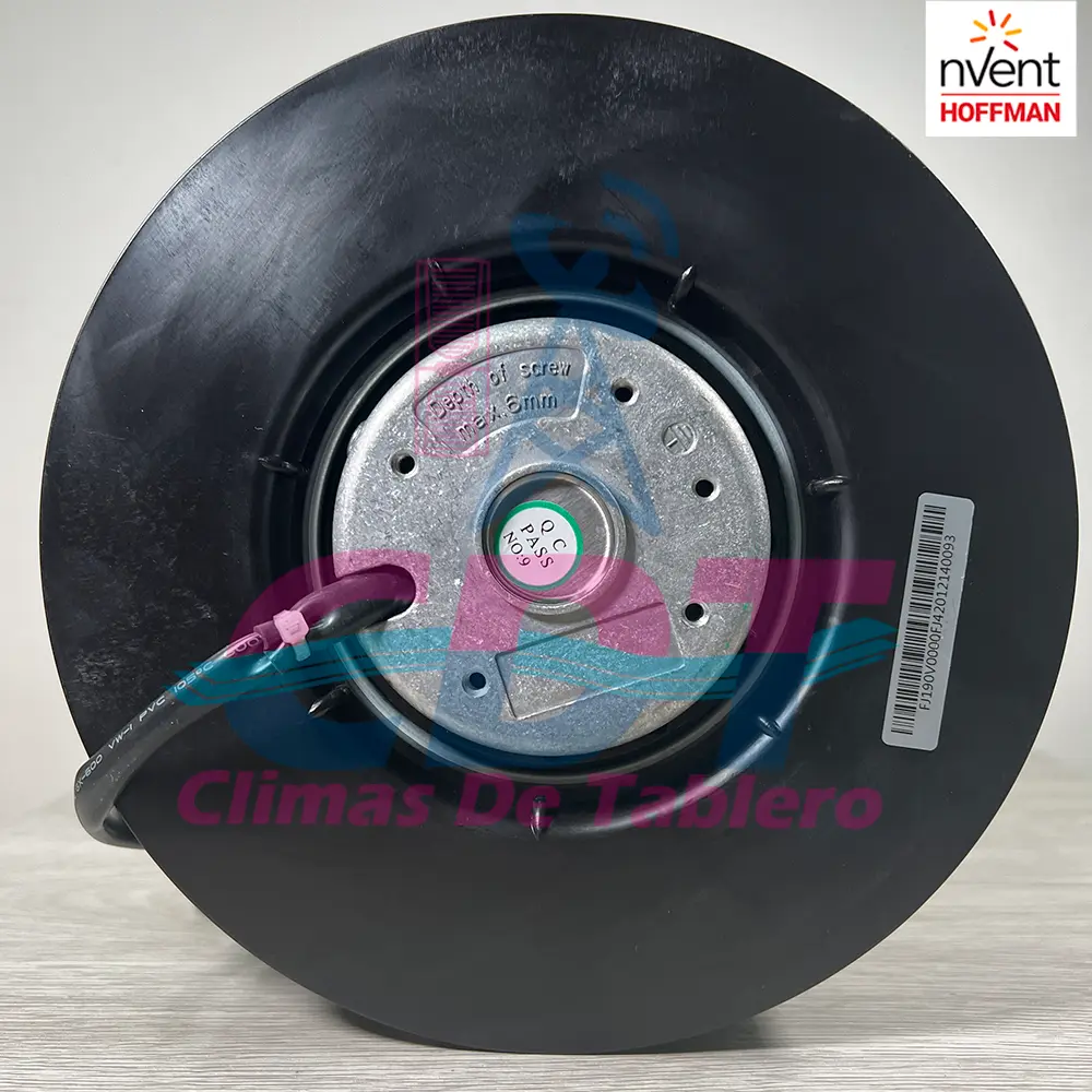 REPUESTO DE IMPULSOR PARA EVAPORADOR EN 115 VAC PARA UNIDAD DE ENFRENTAMIENTO MCA HOFFMAN 