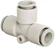 CONECTOR NEUMATICO EN "T" MANGUERA-MANGUERA DE 8mm, MCA SMC