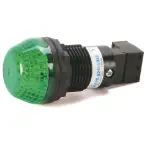 BALIZA TIPO LED 120VAC VERDE DIAM 30MM ORIFICIO DE MONTAJE DE 22 MM MCA ALLEN BRADLEY 