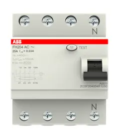 INTERRUPTOR DIFERENCIAL TIPO AC MCA ABB