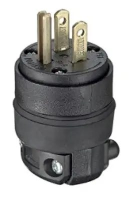 CLAVIJA RECTA DE HULE MCA LEVITON