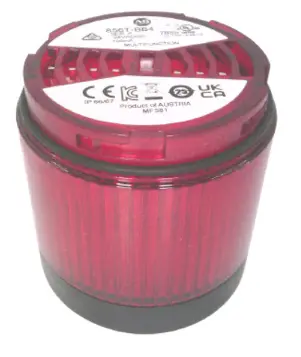 MODULO DE LUZ 70 MILIMETROS LED MULTIFUNCIONAL ROJO MCA ALLEN BRADLEY 