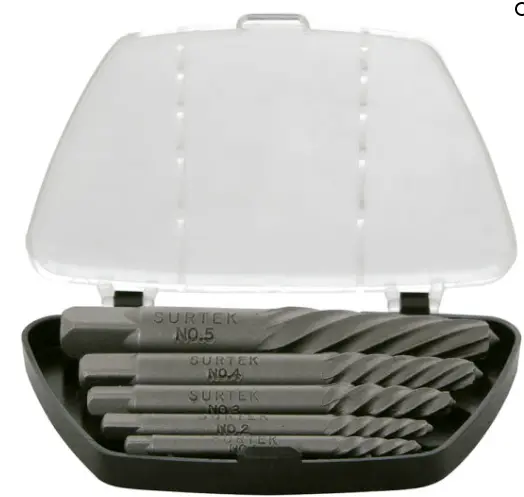 JGO EXTRACTORES COLA DE COCHINO 5 PZAS MCA URREA