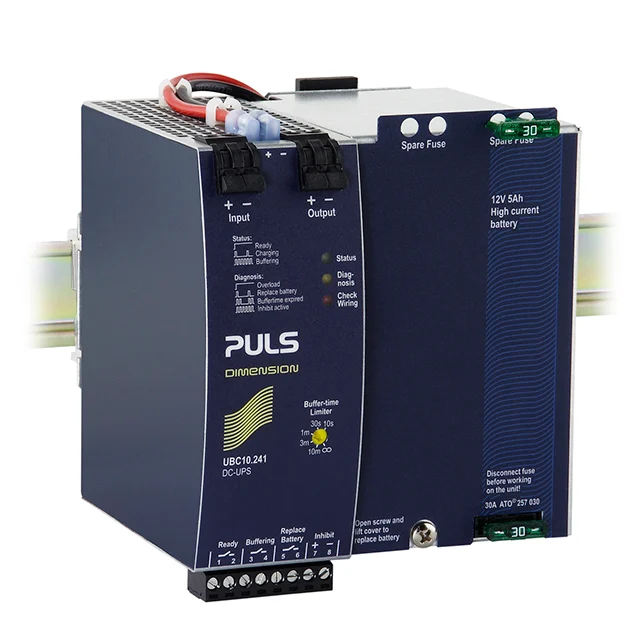 FUENTE DE PODER DC-UPS 24VDC IN 24V OUT 10AMP MCA PULS